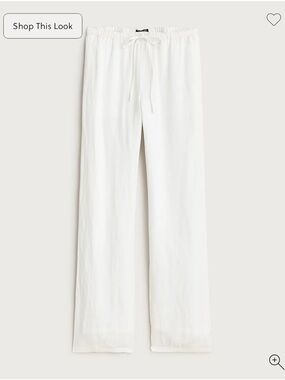 J.Crew Soleil Linen Wide-Leg Pants